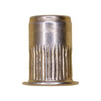 GM Insert Nut M6-1.07mm-4.2mm Grip Zinc Yellow 25 pcs.