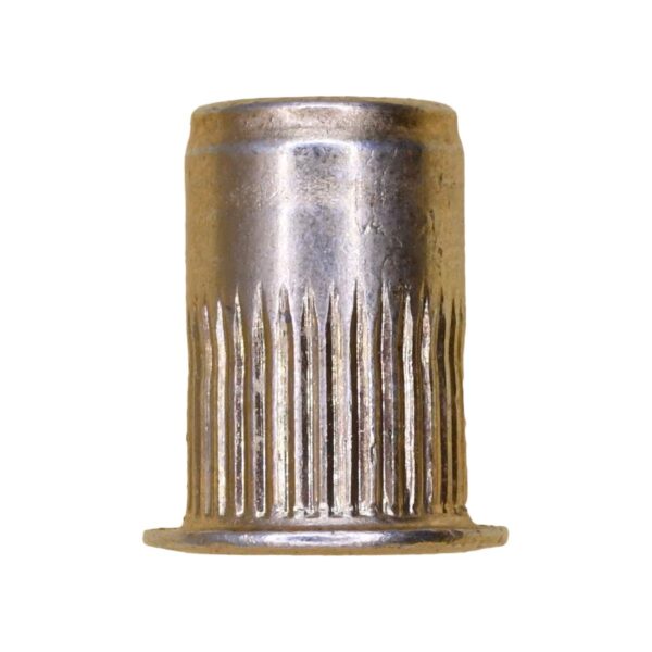 GM Insert Nut M6-1.07mm-4.2mm Grip Zinc Yellow 25 pcs.