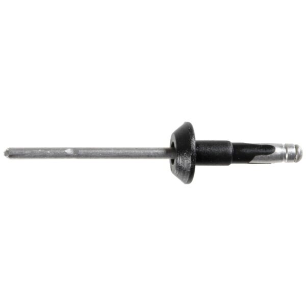 Volvo Rivet 5/32″ Diameter 1/8″-11/32″ Grip Aluminum Black 15 pcs.