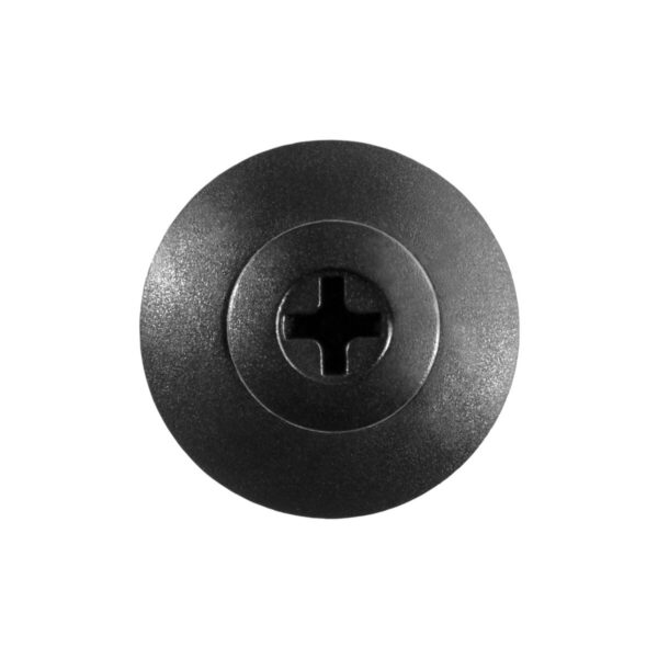 Chrysler and Ford Push Type Retainer Black Nylon 25 pcs.
