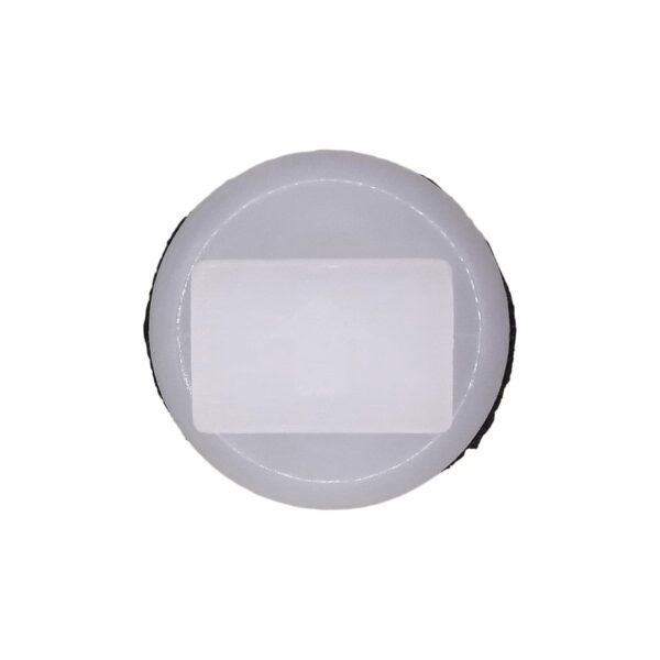 Moulding Clip with Sealer, White Nylon 10 pcs.