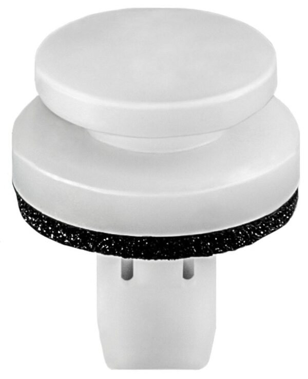 Ford Tail Lamp Retainer with Sealer, White Nylon 10 pcs.