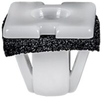 Hyundai Moulding Retainer with Sealer, White Nylon 50 pcs.