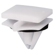 Ford Moulding Clip with Sealer, White Nylon 25 pcs.