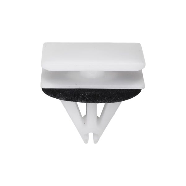 Ford Moulding Clip with Sealer, White Nylon 25 pcs.