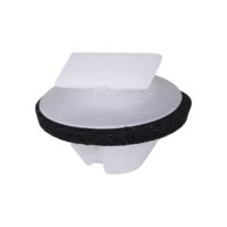 Land Rover Moulding Clip with Sealer, White Nylon 15 pcs.