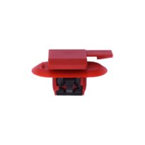 GM Moulding Clip with Metal Reinforcement, Red Nylon 10 pcs.