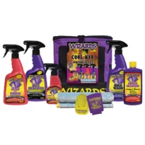 WIZARDS® Detailing Cool Kit for Motorcycles 9 Piece
