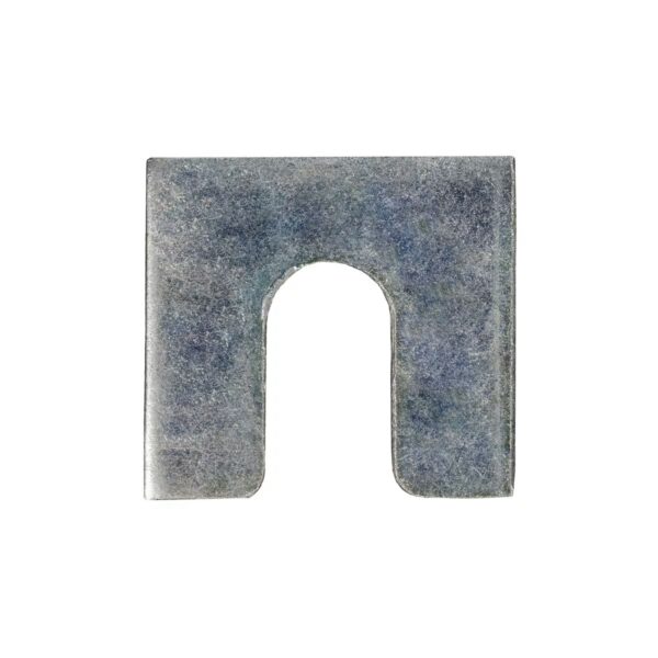 Shim 1-1/4” x 1-1/8” x 1/8” with 3/8” Slot Zinc 100 pcs.
