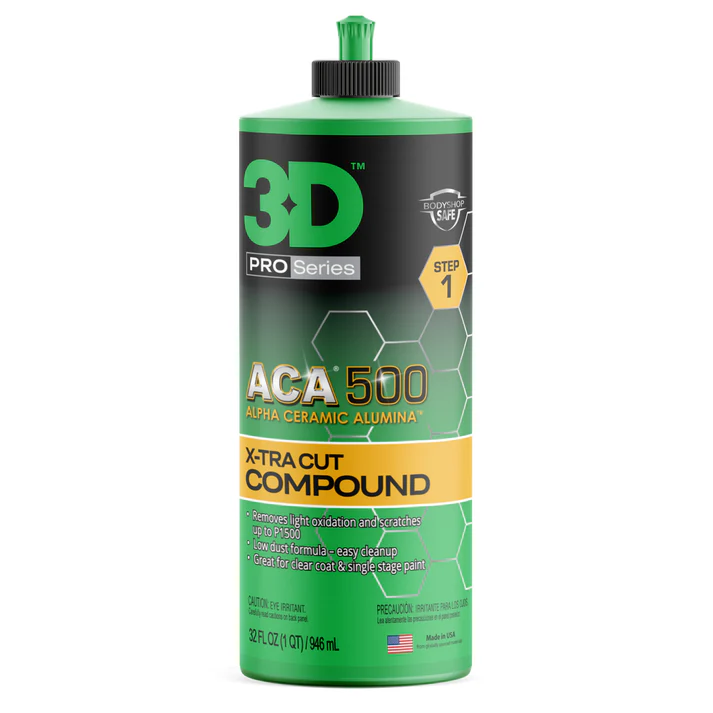 500OZ32_ACA500_-_White_Background ACA 500 X-Tra Cut Compound 32oz.