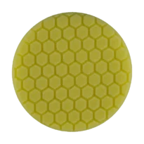 8″ Yellow Soft Foam Center Ring Pad (Hex Face) – Cutting