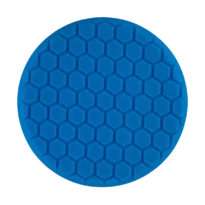 8″ Blue Soft Foam Center Ring Pad (Hex Face) – Polishing