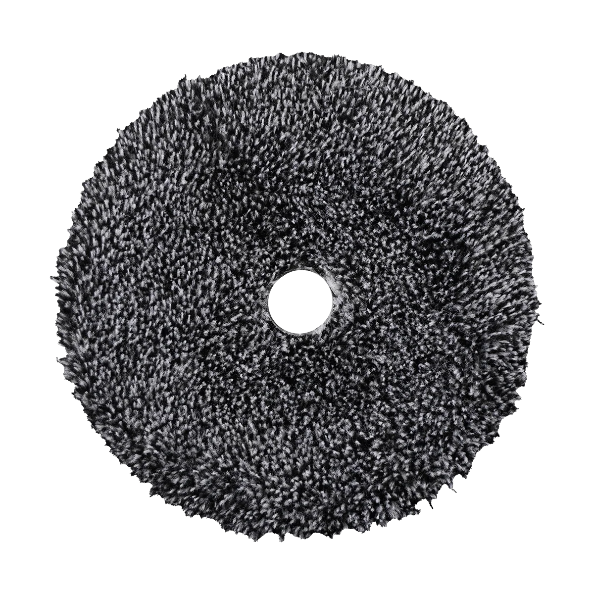 692MFP 6″ URO Fiber® Microfiber Pad (Black/White Fibers) White Foam Interface – Cutting