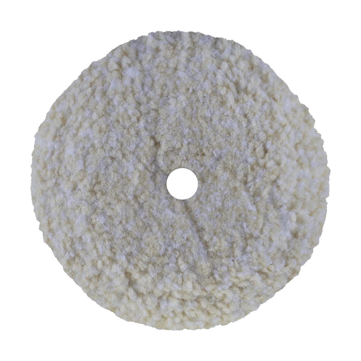 7503MP 7.5″ Blend & 100% Natural Wool Bolt-On Wool Pad – Heavy Cutting