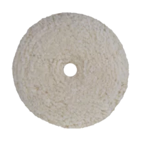 7.5″ 100% Natural Wool Bolt-On Wool Pad – Cutting
