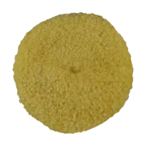 8″ Yellow Wool Blend Double Sided Wool Pad – Polishing