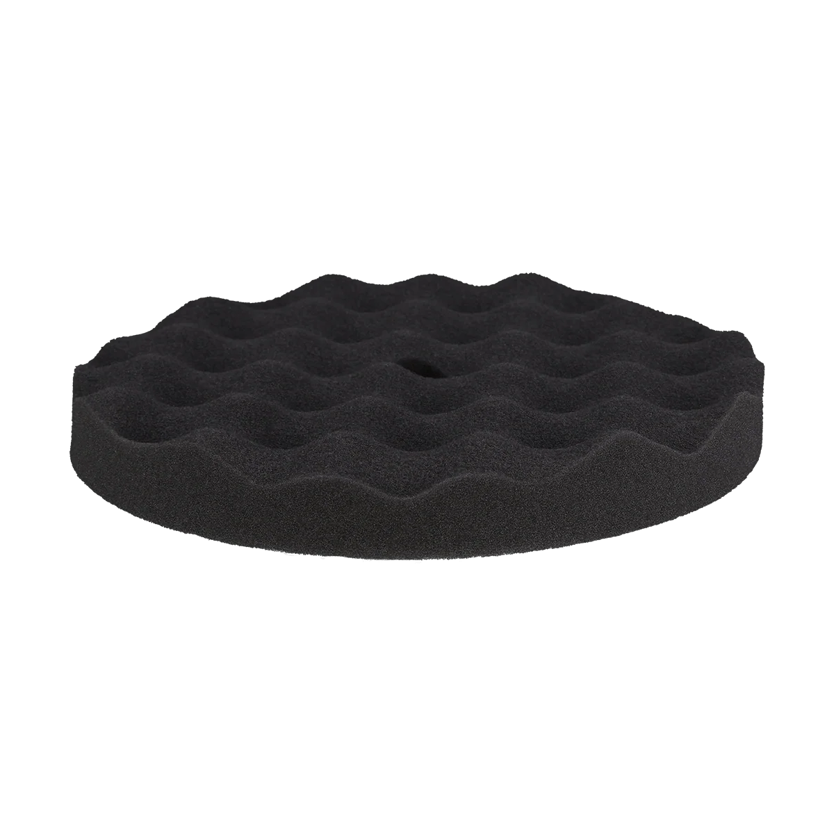 820FBW_S 8″ Black Soft Convoluted Foam Pad – Final Finishing 2 Pack