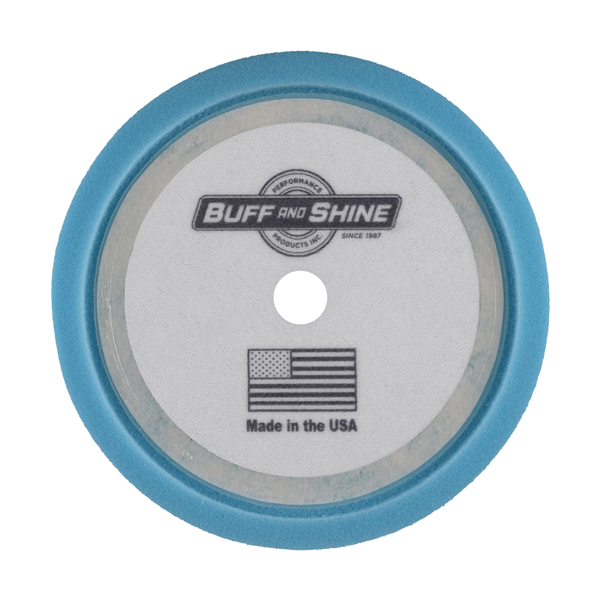 852WG_B 8″ Baby Blue Soft Convoluted Foam Pad – Ultimate Finish