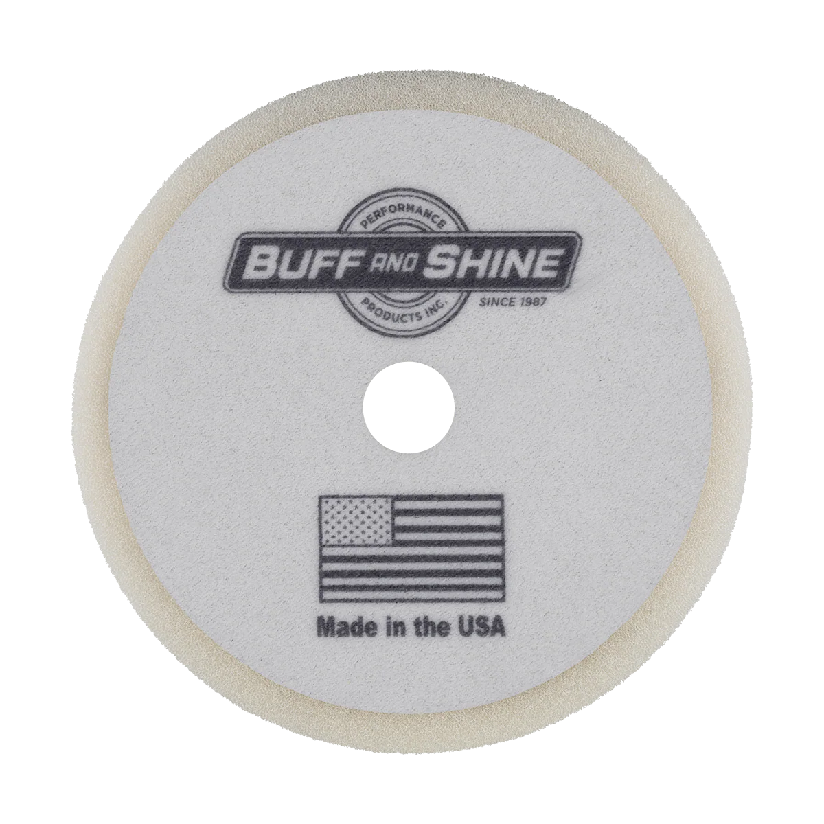 899FBW_B 8″ White Coarse Convoluted Foam Pad – Cutting 2 Pack