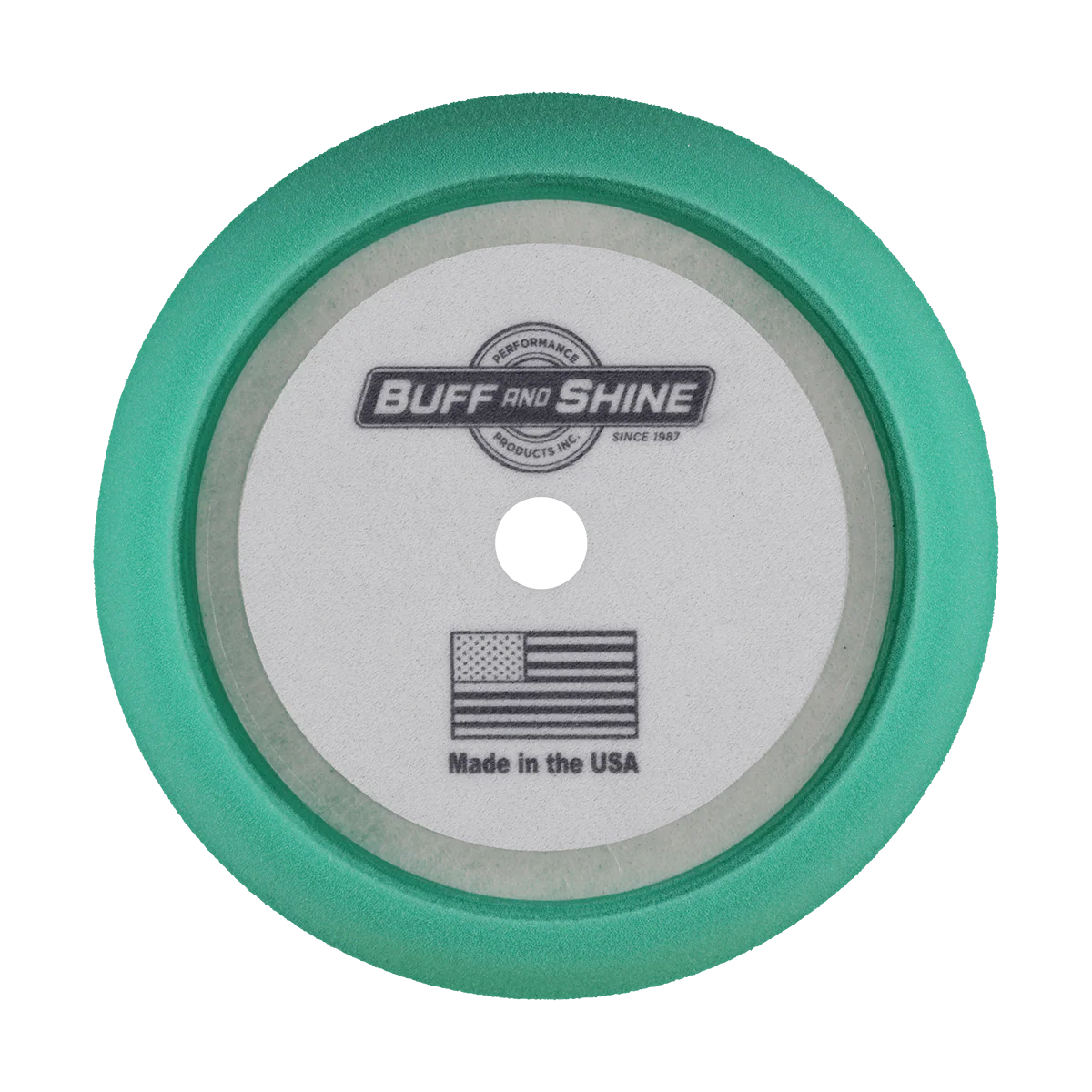 940G_B 9″ Green Soft Contour Foam Pad – Medium Cut