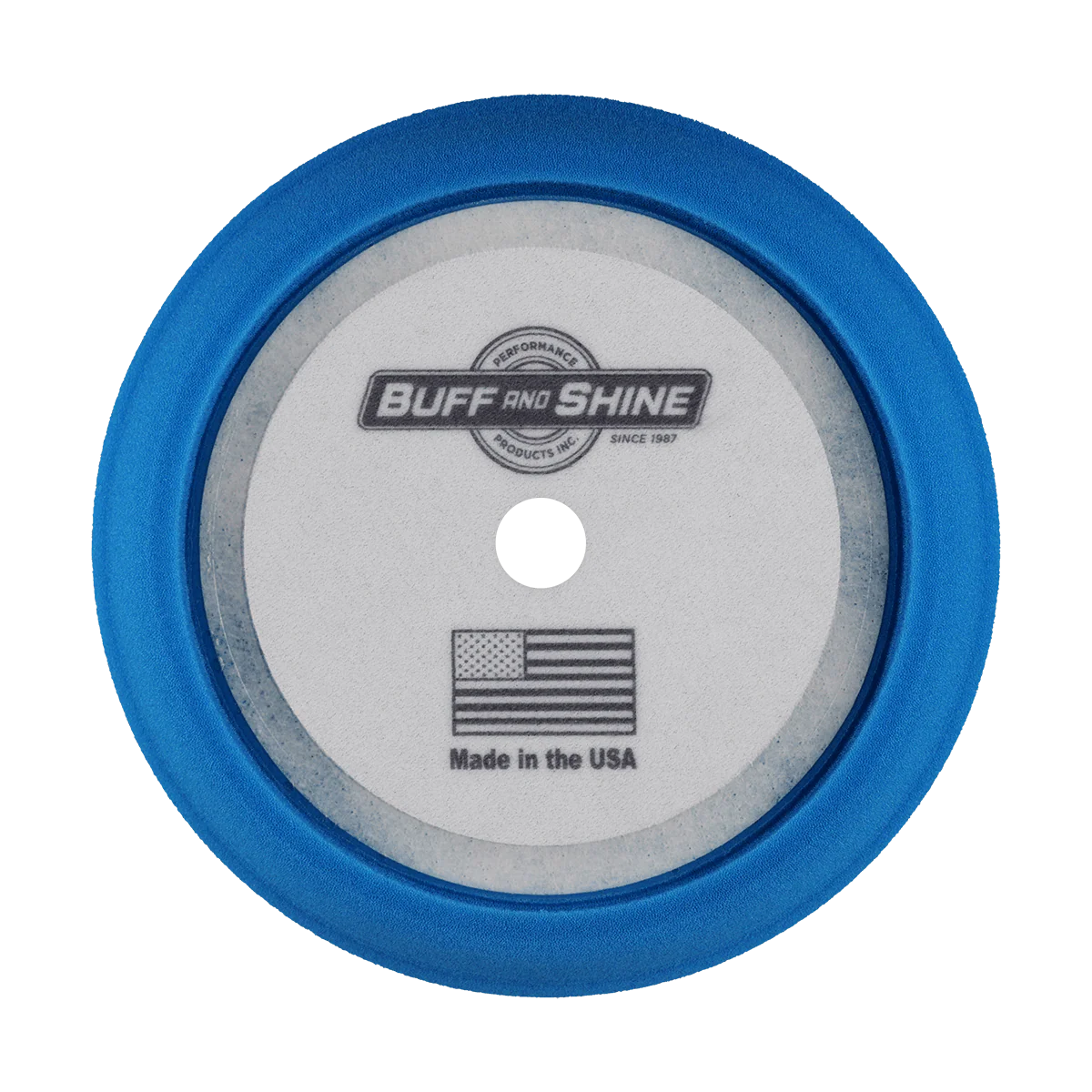 950G_B 9″ Blue Soft Contour Foam Pad – Polishing