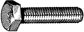 M6 – 1.00 x 12mm Hex Head Cap Screws 25 pcs. (Use 14407)