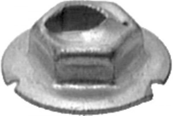 Thread Cutting Nut 6.3mm Stud Size – Zinc 50 pcs.