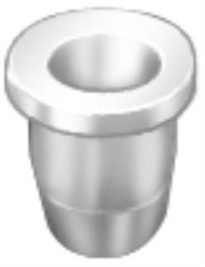 Tubular Nut (Nylon) For 5/32 Stud 100 pcs.