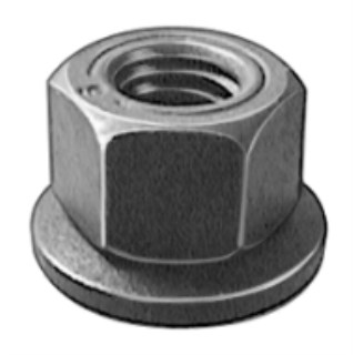 M8-1.25 Free Spinning Washer Nut18mm Od