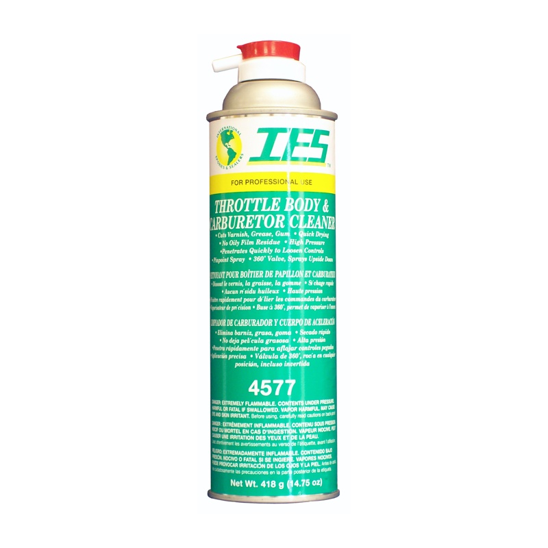 IES-4577 Throttle Body & Carb Cleaner 12 oz.