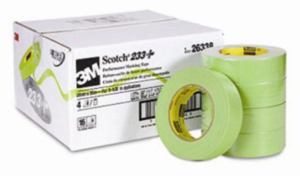 ScotchÂ® Performance Masking Tape 233+, 12 mm x 55 m. (48 rolls)