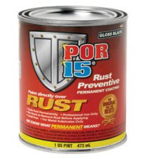 POR-15 Rust Preventive Coating – 1 Pint Gloss Black