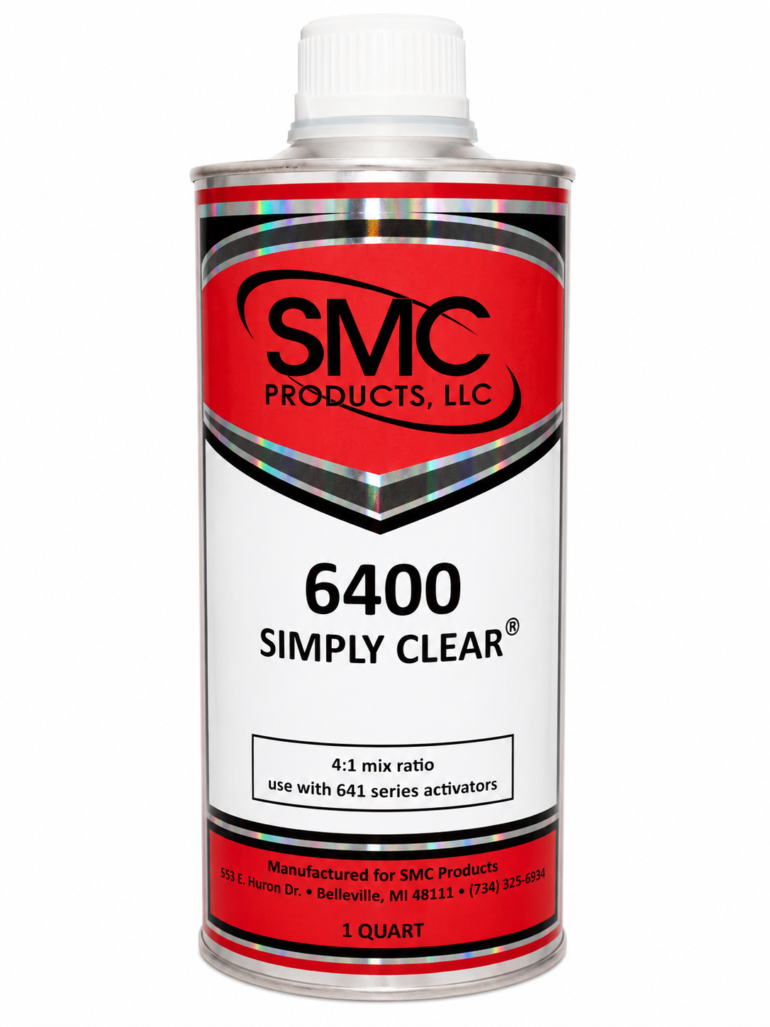 TCI-6400Q 4:1 Simply Clear 35% Solids, Quart