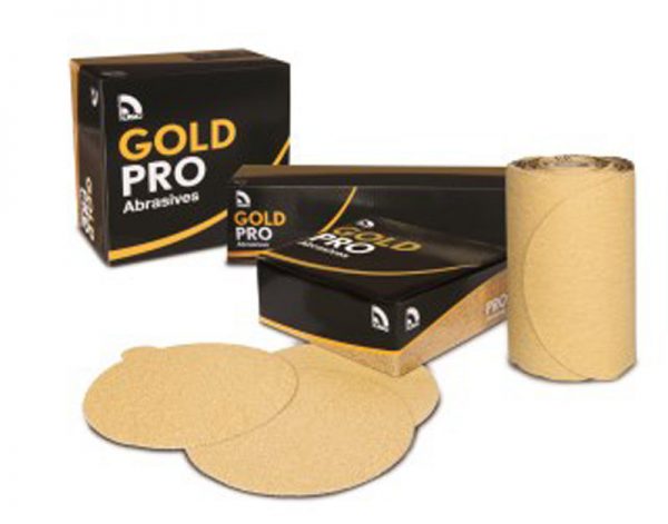 5″ 80 Grit Gold Pro Discs 50/Box