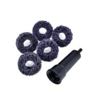 Brake Hub Cleaning Disc Kit, Extra Coarse Grade, 20000 rpm, Purple